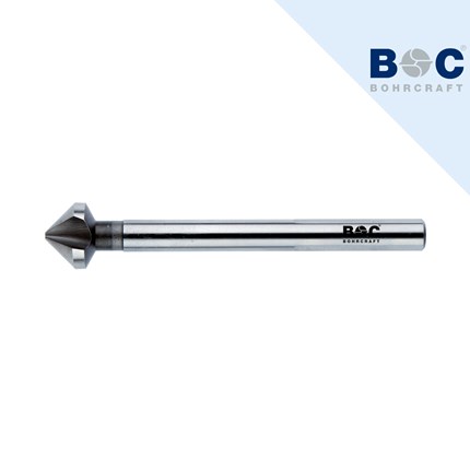 Precizan HSS-G upuštač BOC s 90° kutom i duljinom od 20,5 mm, dizajniran za precizno bušenje u metalu.