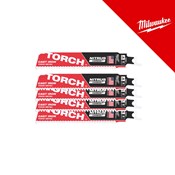 MILWAUKEE LIST RECIPROČNE PILE TCT TORCH NITRUS 150X8T, 5 KOM.