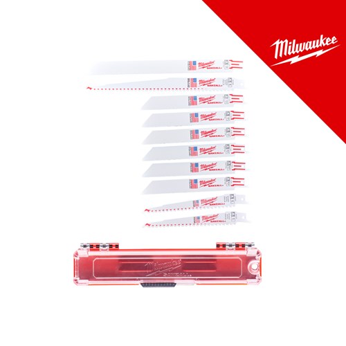 Milwaukee List sabljaste pile metal sawzall set 2, 10 kom – listovi za sabljastu pilu
