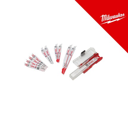Milwaukee List sabljaste pile metal sawzall set 3, 12 kom – listovi za sabljastu pilu