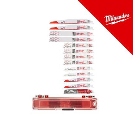 Milwaukee List sabljaste pile metal sawzall set 4, 13 kom – listovi za sabljastu pilu