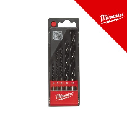 Milwaukee Svrdlo za drvo din 7487 set - 3-10 5 kom – svrdla