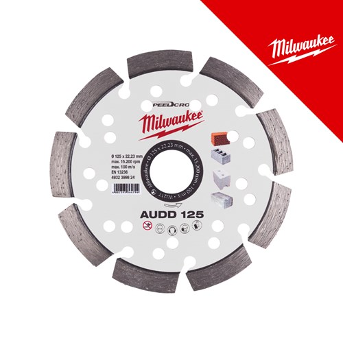 Milwaukee Pila kružna dijamantna audd 125 mm – profesionalni alat i pribor