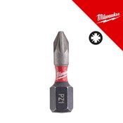 MILWAUKEE bit nastavak SHOCKWAVE PZ1 25mm - 3 kom.