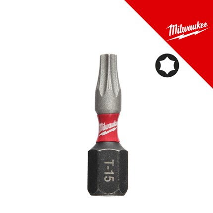 Milwaukee Bit nastavak shockwave TX15 25 mm, 3 kom. – bitovi i nastavci za odvijanje