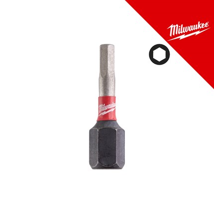 Milwaukee Bit nastavak shockwave HEx3 25 mm-2 kom. – bitovi i nastavci za odvijanje