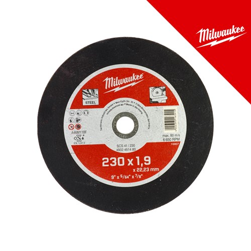Milwaukee Rezna ploča za metal contr. SCS41 230X1.9 mm – rezne ploče
