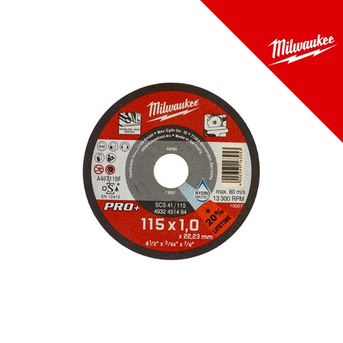 Milwaukee Rezna ploča za metal pro+ SCS41 115X1 mm 200/1 – rezne ploče
