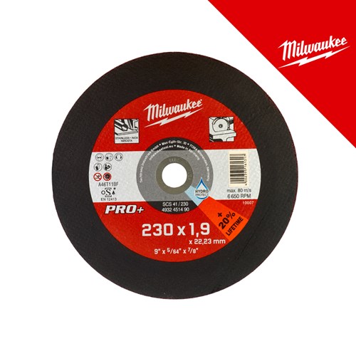Milwaukee Rezna ploča za metal pro+ SCS41 230X1.9 mm – rezne ploče