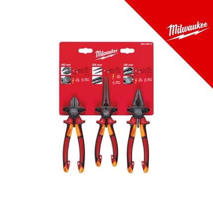 Milwaukee VDE kliješta set -3 kom – kliješta