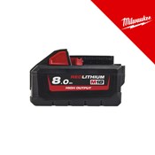 MILWAUKEE BATERIJA 18V-HO 8,0Ah HIGH OUTPUT (M18HB8)