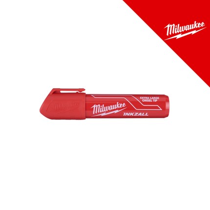 Milwaukee Inkzall marker crveni široki xl bulk – markeri za označavanje
