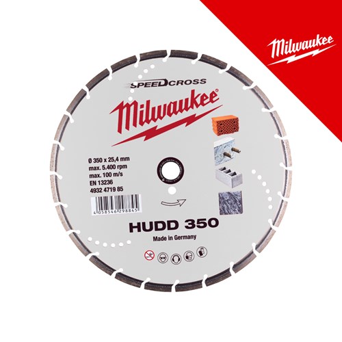 Milwaukee Pila kružna dijamantna hudd 350 mm – profesionalni alat i pribor