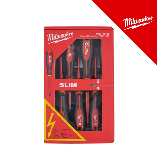 Milwaukee VDE izvijač-ispitivač ii set 7 kom – odvijači