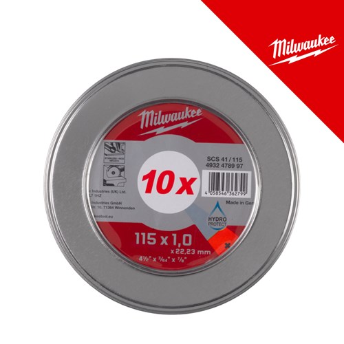 Milwaukee Rezna ploča za metal pro+ SCS41 115X1.0 mm 10 kom – rezne ploče