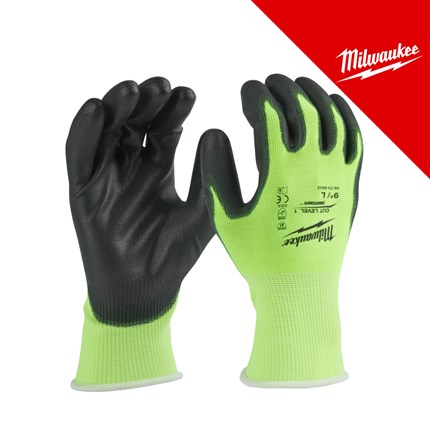 Milwaukee Rukavice otporne na rezove hi-vis, razina zaštite 1 - L/9 – radne rukavice