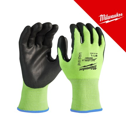 Milwaukee Rukavice otporne na rezove hi-vis, razina zaštite 2 - XXL/11 – radne rukavice
