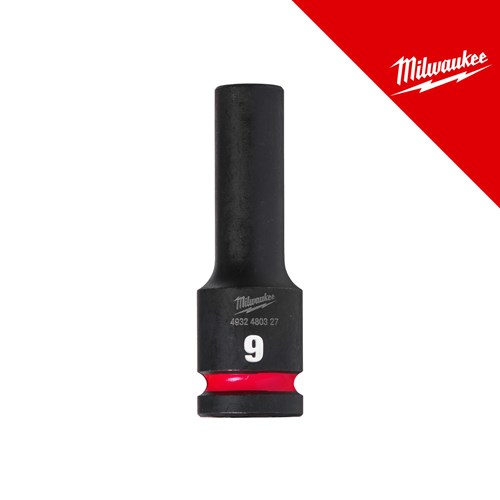 Milwaukee Ključ nasadni udarni 1/2˝ dugi 9 mm – nasadni ključevi