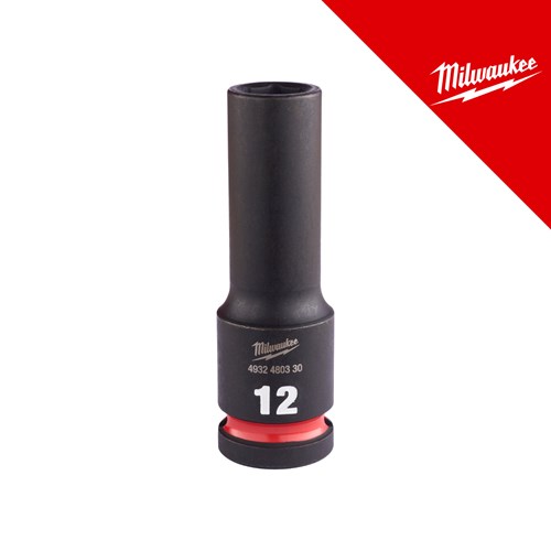Milwaukee Ključ nasadni udarni 1/2˝ dugi 12 mm – nasadni ključevi