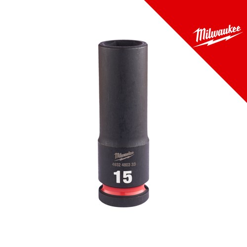 Milwaukee Ključ nasadni udarni 1/2˝ dugi 15 mm – nasadni ključevi
