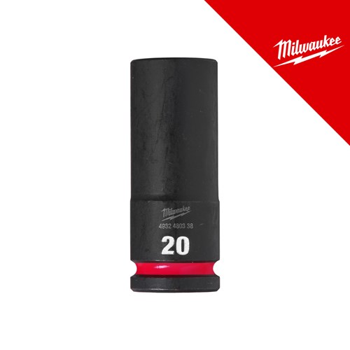 Milwaukee Ključ nasadni udarni 1/2˝ dugi 20 mm – nasadni ključevi