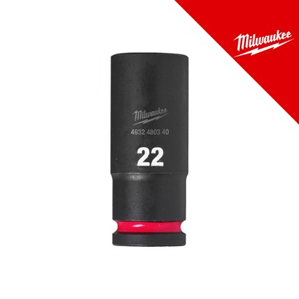 Milwaukee Ključ nasadni udarni 1/2˝ dugi 22 mm – nasadni ključevi