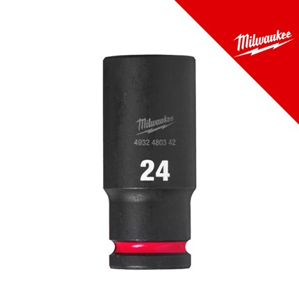 Milwaukee Ključ nasadni udarni 1/2˝ dugi 24 mm – nasadni ključevi