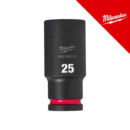 Milwaukee Ključ nasadni udarni 1/2˝ dugi 25 mm – nasadni ključevi