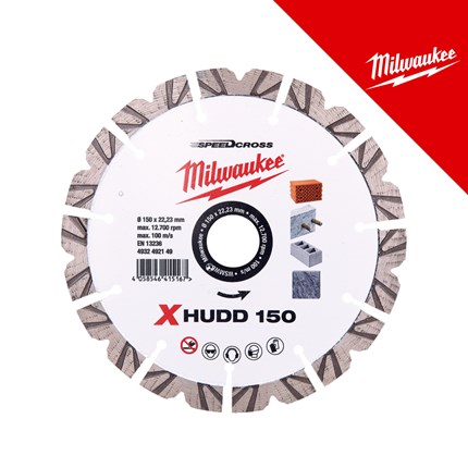 Milwaukee Ploča dijamantna xhudd 150 mm – profesionalni alat i pribor
