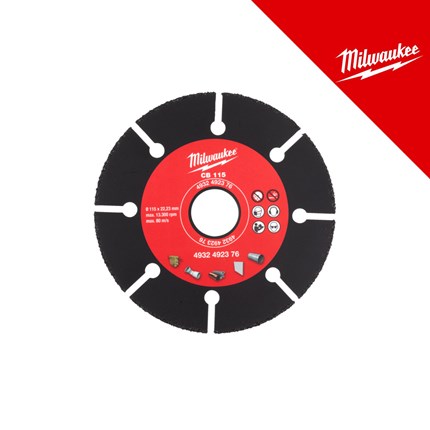 Milwaukee Ploča karbidna cb 115 mm – profesionalni alat i pribor