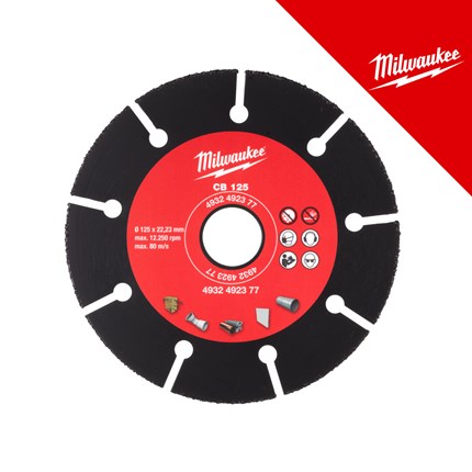Milwaukee Ploča karbidna cb 125 mm – profesionalni alat i pribor