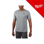 MILWAUKEE MAJICA RADNA S KRATKIM RUKAVIMA HT SS LAGANA SIVA, vel. XL