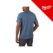 MILWAUKEE MAJICA RADNA S KRATKIM RUKAVIMA HT SS LAGANA PLAVA, vel. S
