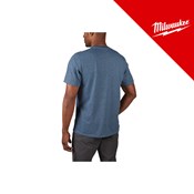 MILWAUKEE MAJICA RADNA S KRATKIM RUKAVIMA HT SS LAGANA PLAVA, vel. XL