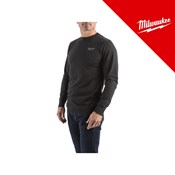 MILWAUKEE MAJICA RADNA S DUGIM RUKAVIMA HT LS LAGANA CRNA, vel. XXL