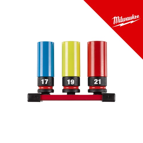 Milwaukee Ključ nasadni udarni 1/2˝ set 3, kom. – nasadni ključevi