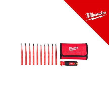 Milwaukee VDE set odvijača izmjenjivih 10u1 – odvijači