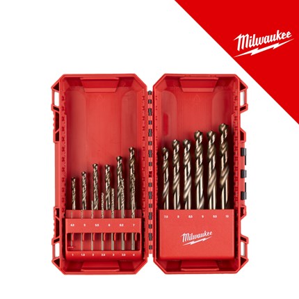 Milwaukee Svrdla za metal din 338 hss-co red cobalt, set 19 kom – svrdla