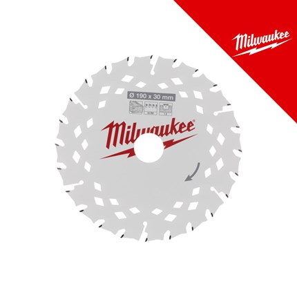 Milwaukee Pila cirkularna-drvo fc 190X30X1, 6X24Z – profesionalni alat i pribor