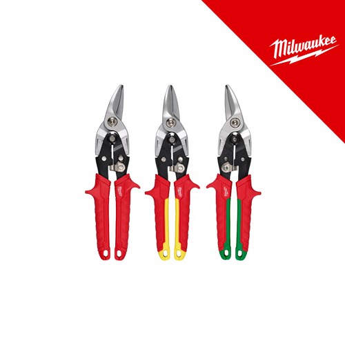 Milwaukee Škare za lim set 3 kom – škare