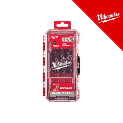 Milwaukee Svrdla za metal hssco set, 8 kom. – svrdla