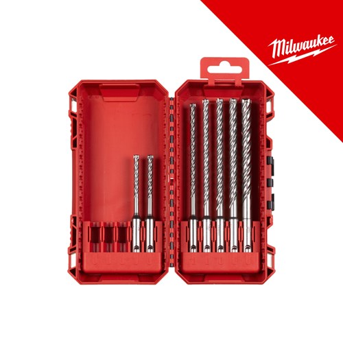 Milwaukee SDS+ MX4 set 2-7 kom – svrdla sa SDS prihvatom