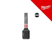 MILWAUKEE bit nastavak ravni SHOCKWAVE SL0.8x5.5 25mm - 2 kom