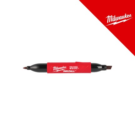 Milwaukee Inkzall marker duboki s dvostrukim tankim/širokim vrhom – markeri za označavanje