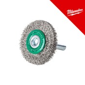 MILWAUKEE ŽIČANA ČETKA S6 40x9 INOX CR. 0.2, 3 KOM.