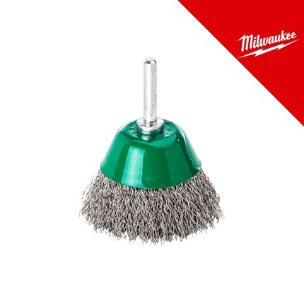 Milwaukee Lončasta četka S6 50x20 inox cr. 0.3, 3 kom. – profesionalni alat i pribor