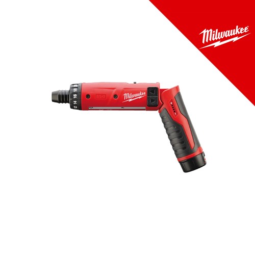 Milwaukee 4V aku kompaktni odvijač, u kutiji sa 2x2Ah baterijama i punjačem (M4D-202B - 4933440475) – odvijači
