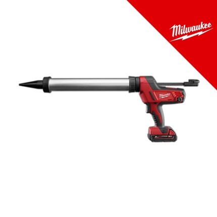 Milwaukee 18V aku alat za kartuše za 600ml, u kutiji sa 1x2Ah baterijom i punjačem (M18PCG/600A-201B - 4933441305) – punjači