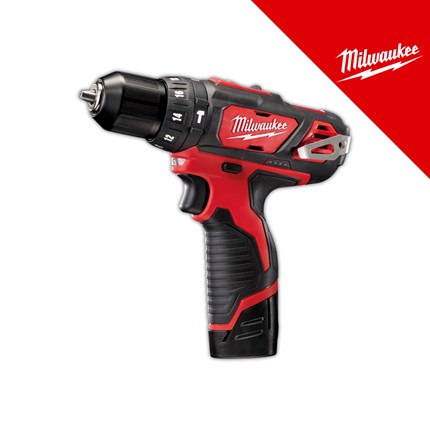 Milwaukee 12V aku bušilica/odvijač, 30Nm, u c koferu sa 2x2Ah baterijama i punjačem (M12BPD-202C - 4933441940) – odvijači