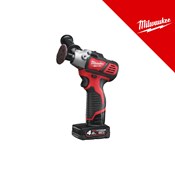 MILWAUKEE 12V AKU POLIRKA 76mm, u X koferu sa 1x2Ah i 1x4Ah baterijama i punjačem (M12BPS-421X - 4933447799)